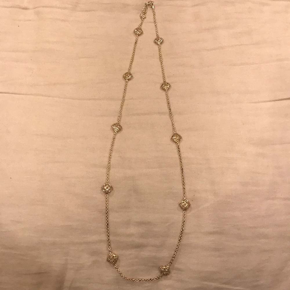 Kendra Scott gold necklace